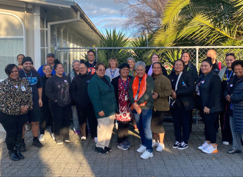 The combined Hawke’s Bay immunisation team